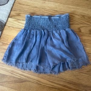 Blue Aerie Flowy Shorts
